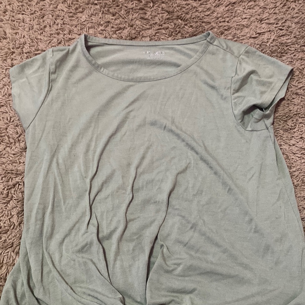 Green t-shirt